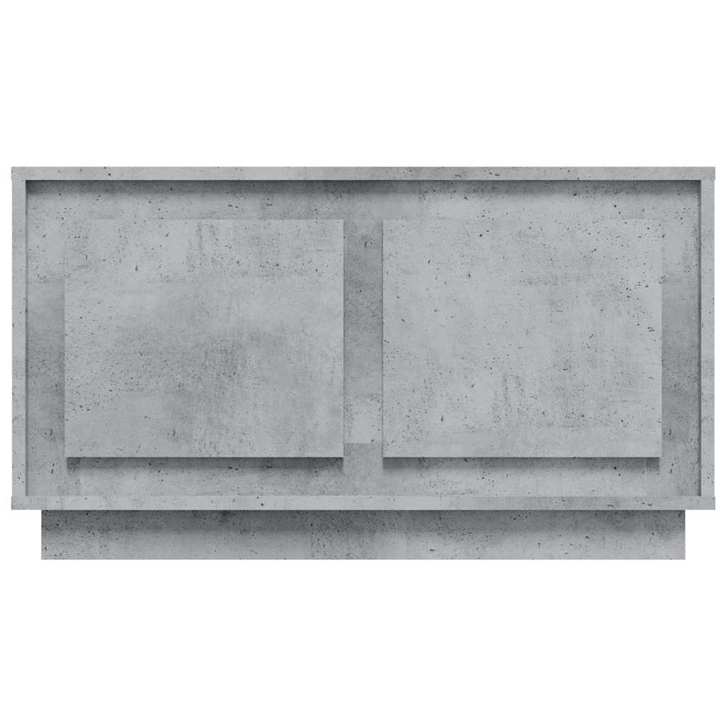 TV Cabinet Concrete Grey 80x35x45 cm Engineered Wood