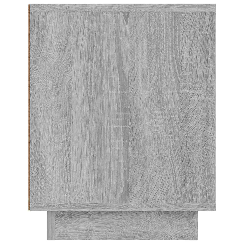 TV Cabinet Grey Sonoma 80x35x45 cm Engineered Wood
