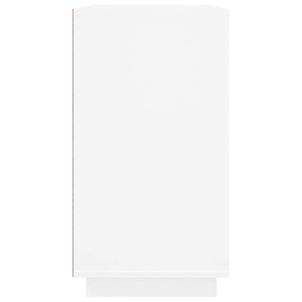 Sideboard White 80x34x75 cm Engineered Wood