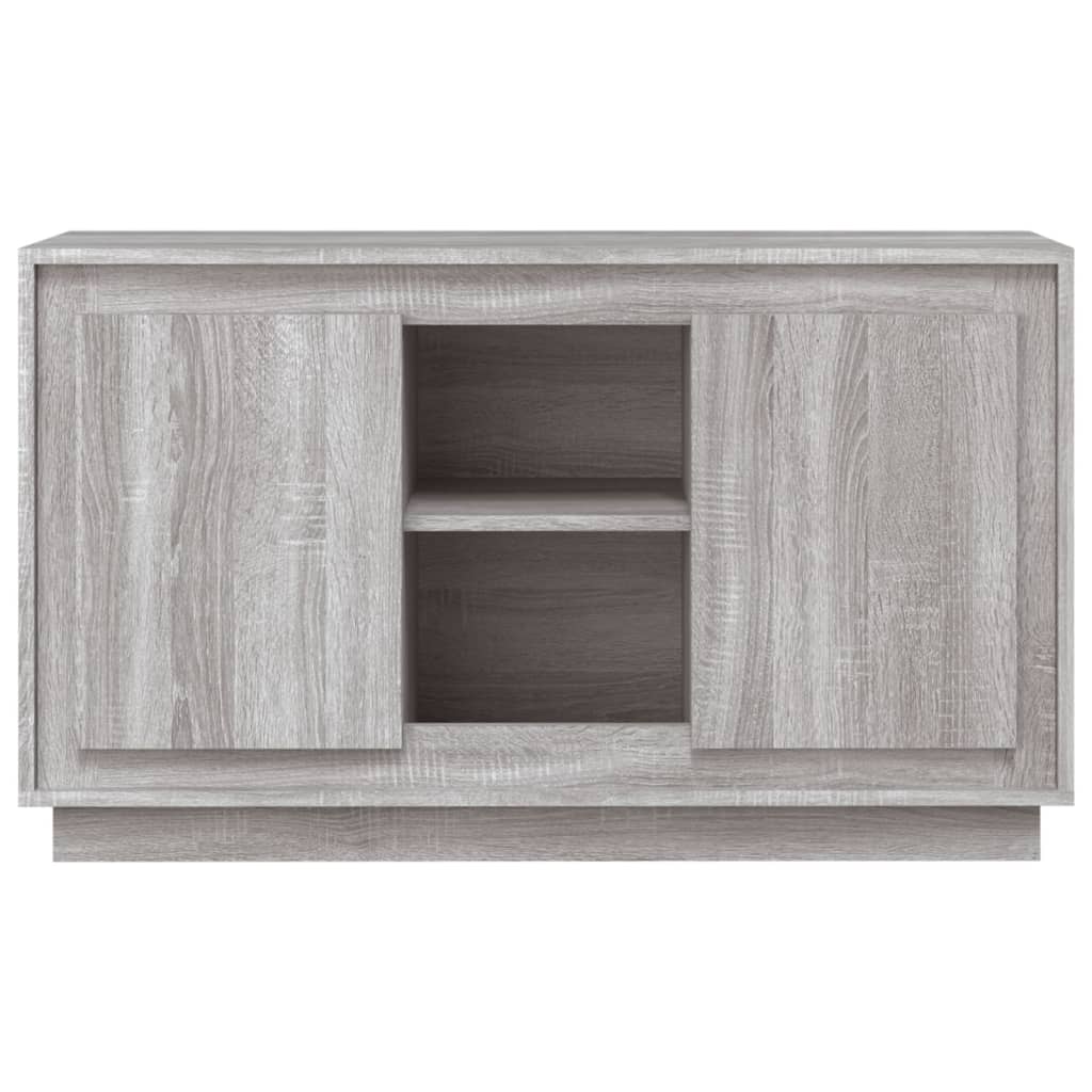 Sideboard Grey Sonoma 102x35x60 cm Engineered Wood