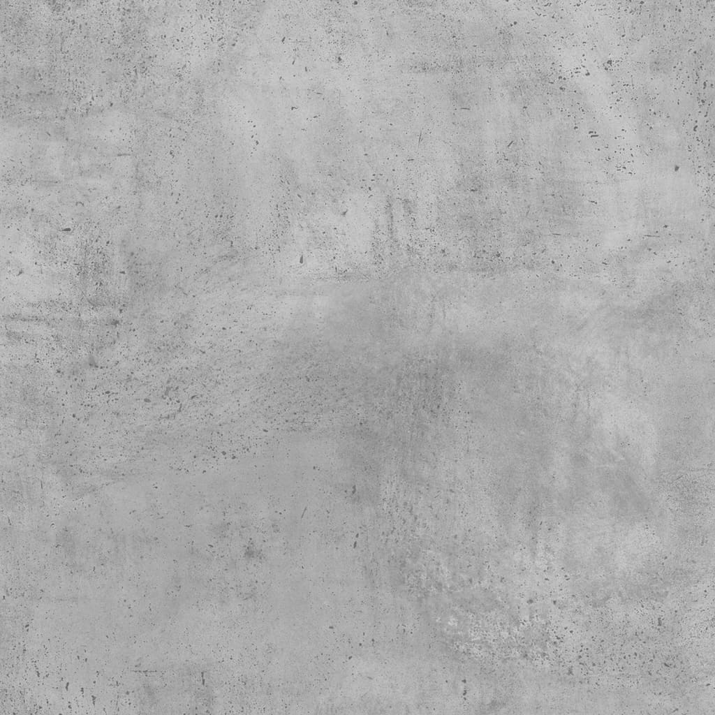 Cadre de lit Béton Gris 200x200 cm Bois d'ingénierie