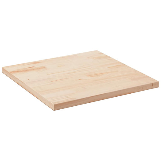 Table Top 90x90x2.5 cm Solid Wood Pine Square
