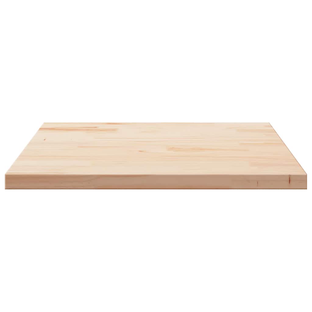 Table Top 90x90x2.5 cm Solid Wood Pine Square