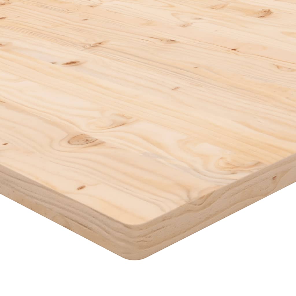 vidaXL Table Top 100x50x2.5 cm Solid Wood Pine Rectangular