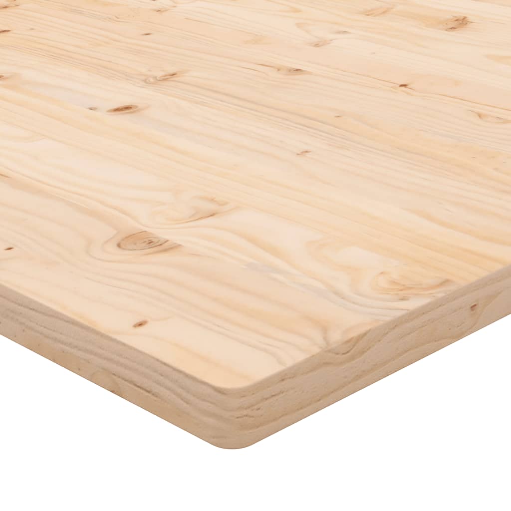 vidaXL Table Top 110x55x2.5 cm Solid Wood Pine Rectangular