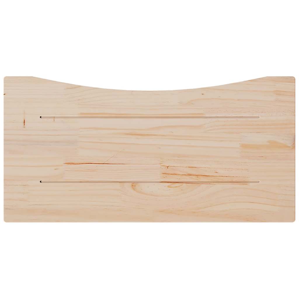 Desk Top 80x40x2,5 cm Solid Wood Pine
