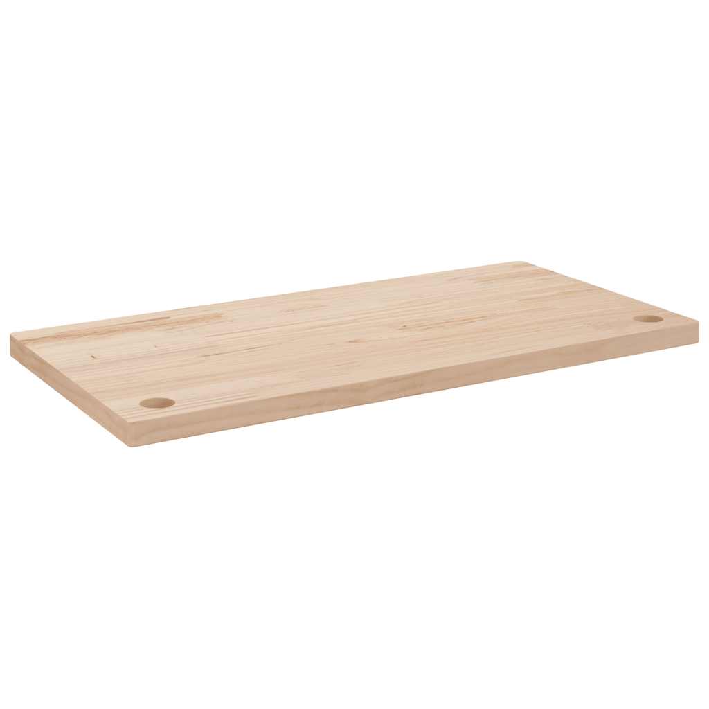 Desk Top 80x40x2,5 cm Solid Wood Pine