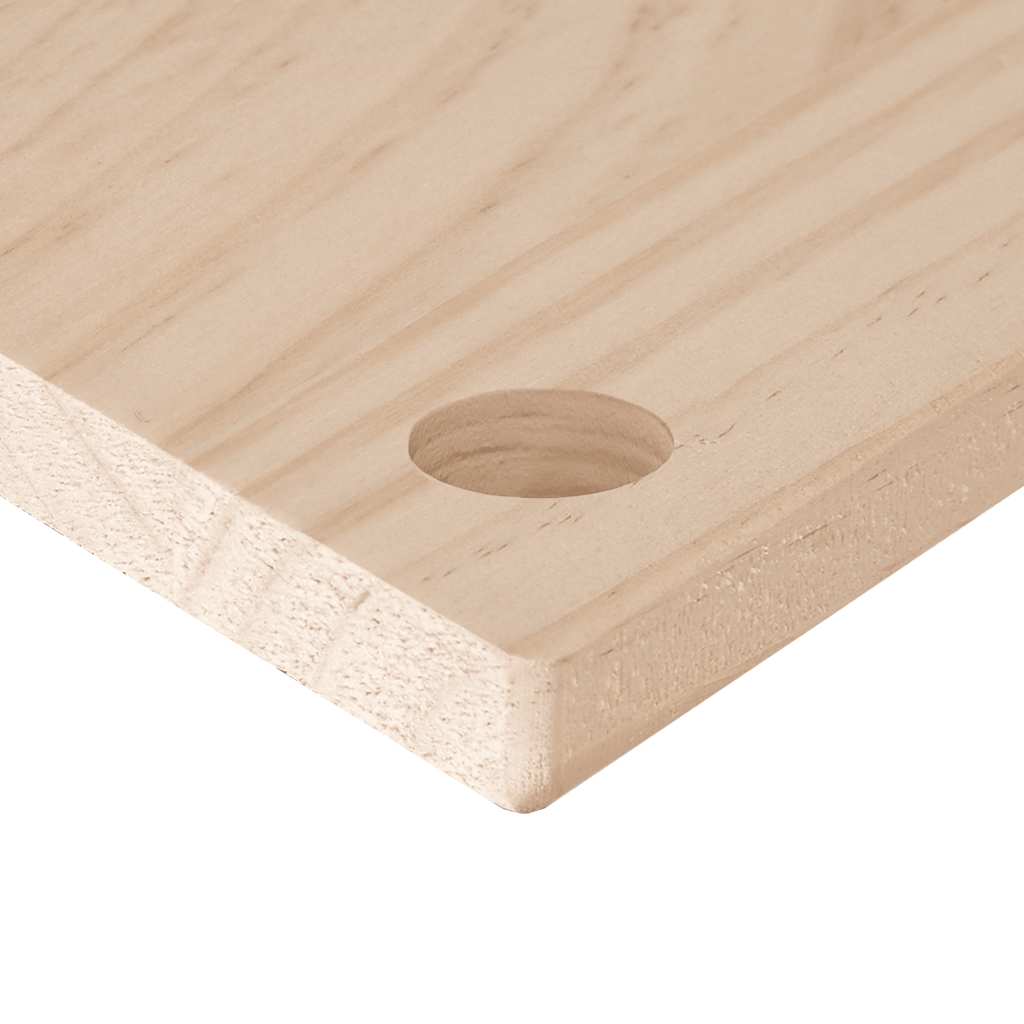 Desk Top 80x40x2,5 cm Solid Wood Pine