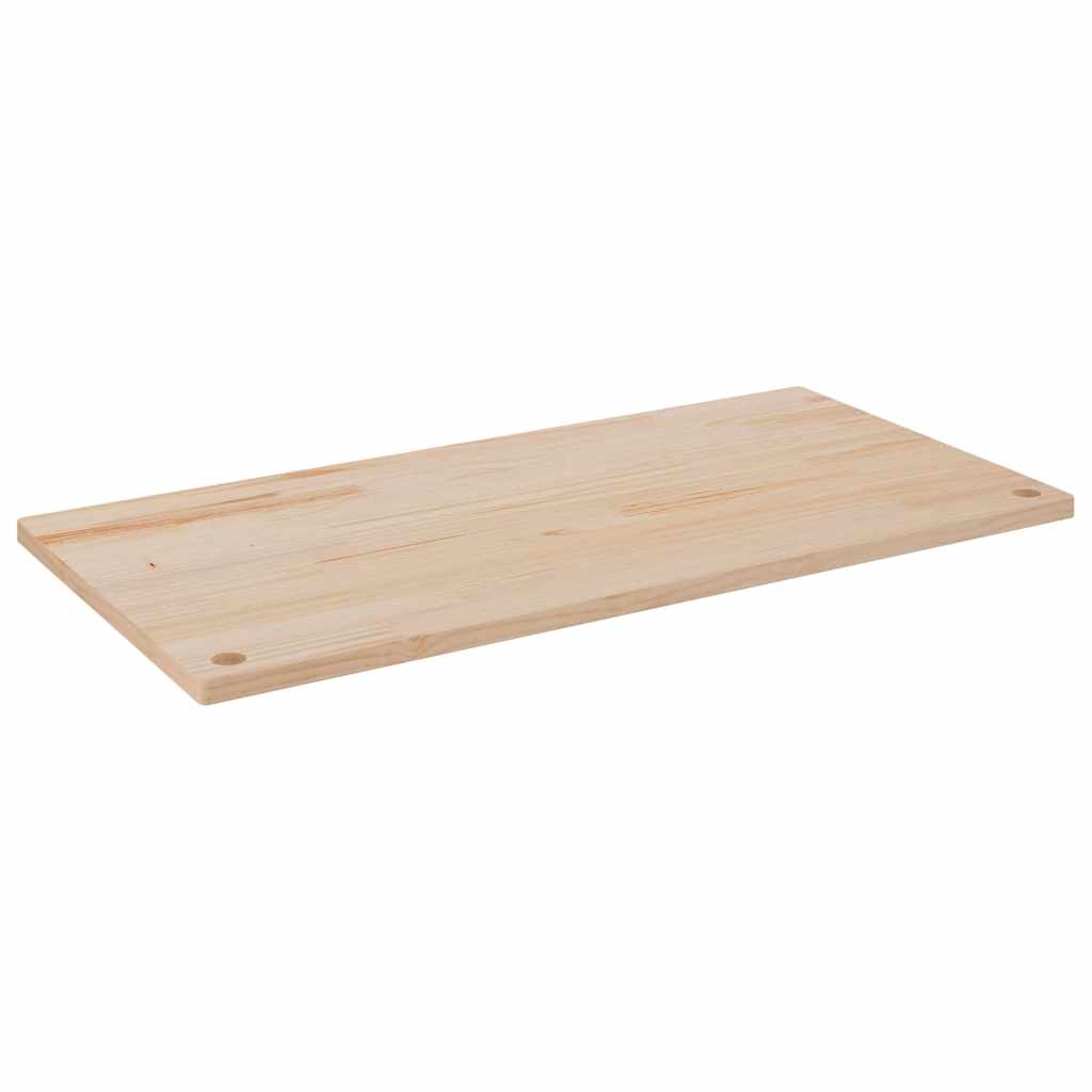 Desk Top 110x55x2,5 cm Solid Wood Pine