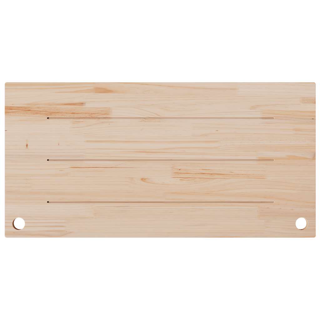 Desk Top 110x55x2,5 cm Solid Wood Pine