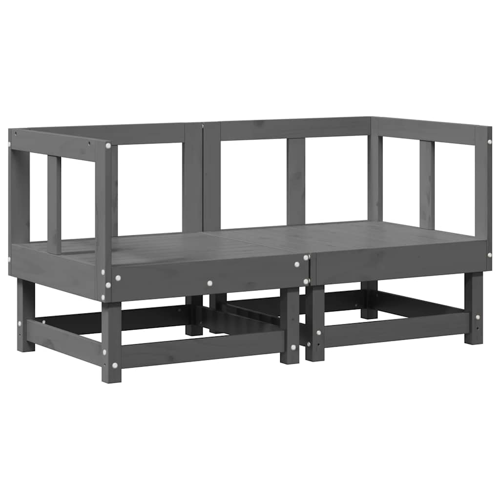 Corner Sofa | Grey | Solid pine wood, Oxford fabric | Medium | Modular