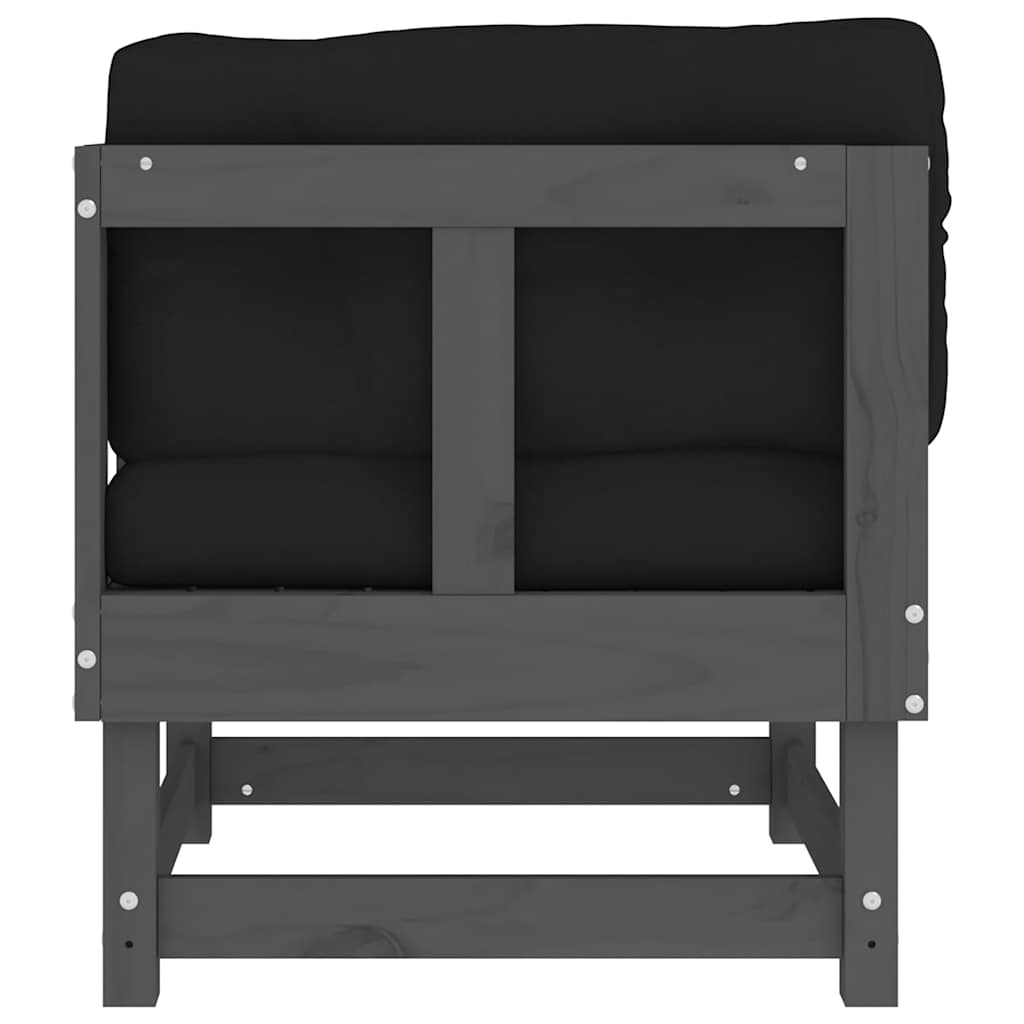 Corner Sofa | Grey | Solid pine wood, Oxford fabric | Medium | Modular