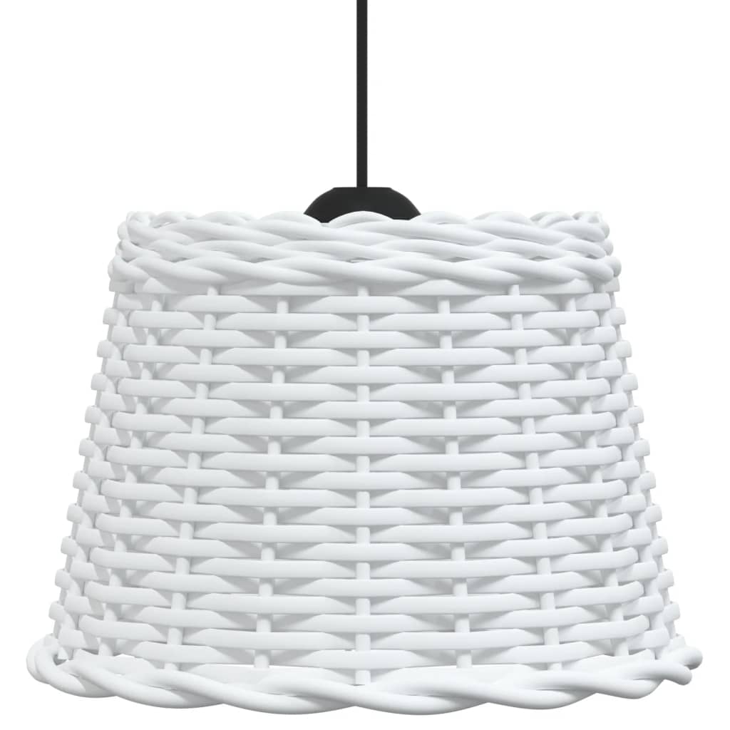 Ceiling Lamp Shade White Ø30x20 cm Wicker