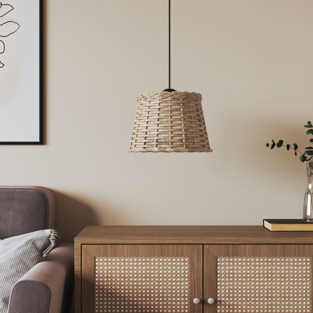 Ceiling Lamp Shade Brown Ø25x17 cm Wicker