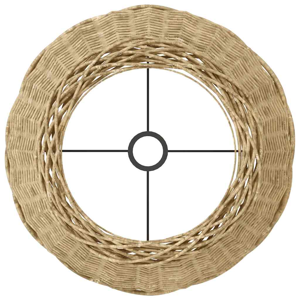 Lamp Shade Brown Ø45x28 cm Wicker