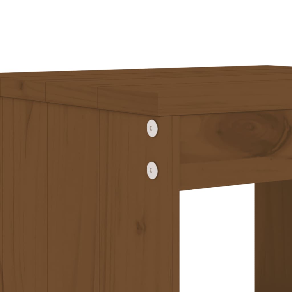Garden Dining Set | Honey Brown | Solid Pine Wood | Large | Seats Plenty