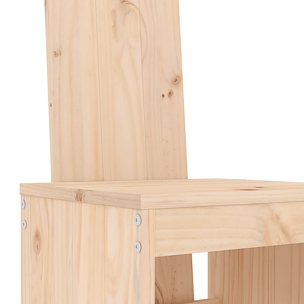 Garden Bar Set | Natural Pine | Solid Pine Wood | Large | Seats Lots