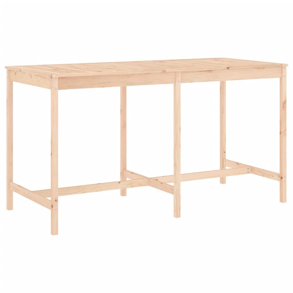 Garden Bar Set | Natural Pine | Solid Pine Wood | Large | Seats Lots