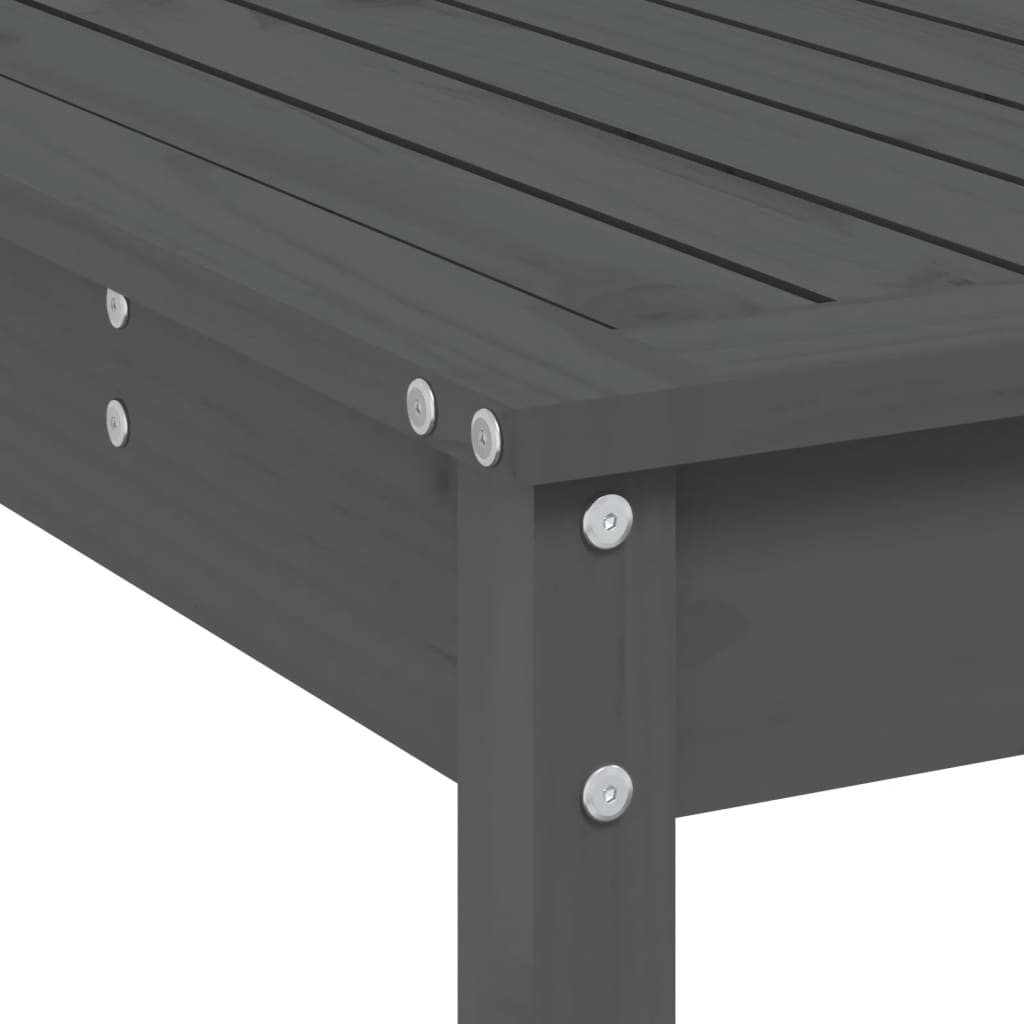 Garden Bar Set | Grey | Solid pine wood