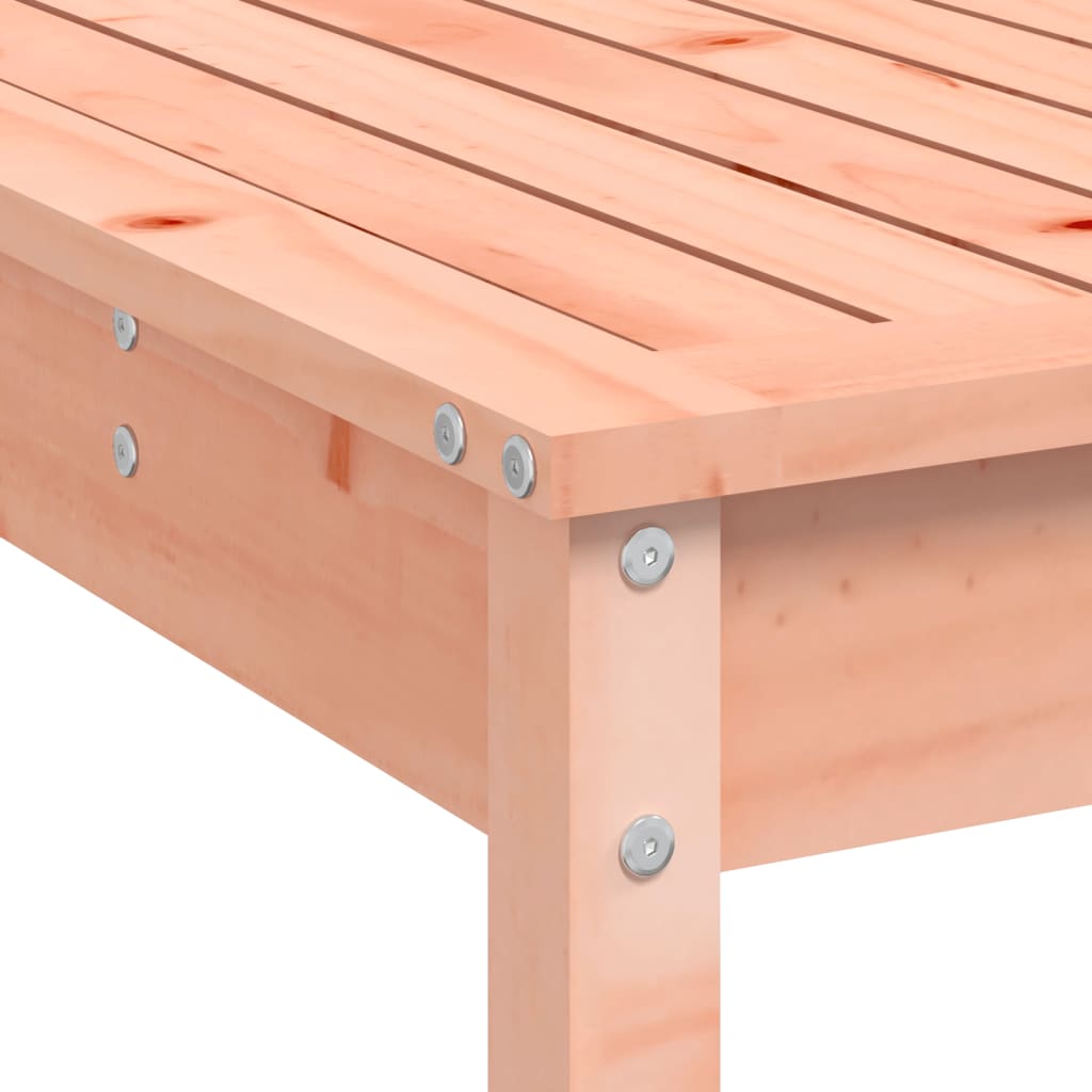 Garden Bar Set | Natural Wood | Solid Douglas Fir Wood | Large | Footrest