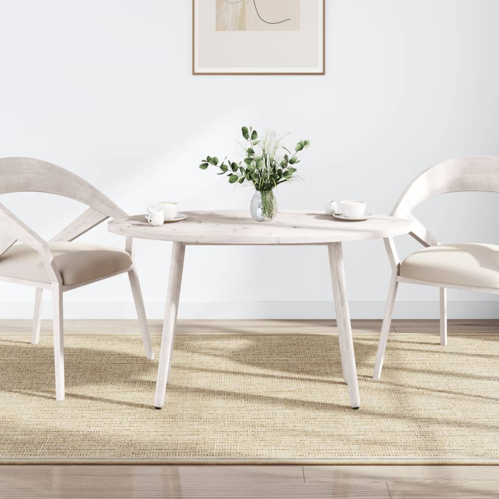 Table Top White 90x45x2.5 cm Solid Wood Pine Oval