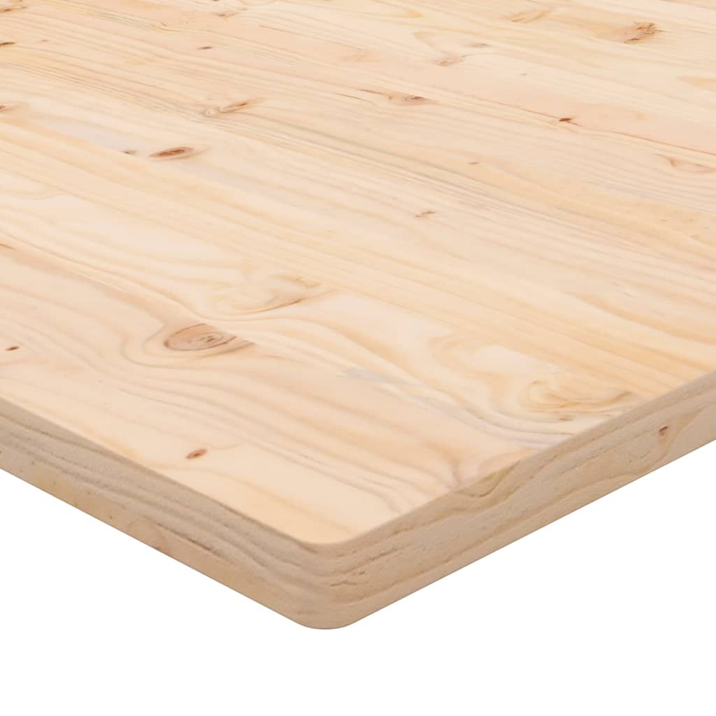 vidaXL Table Top 50x50x2.5 cm Solid Wood Pine Square