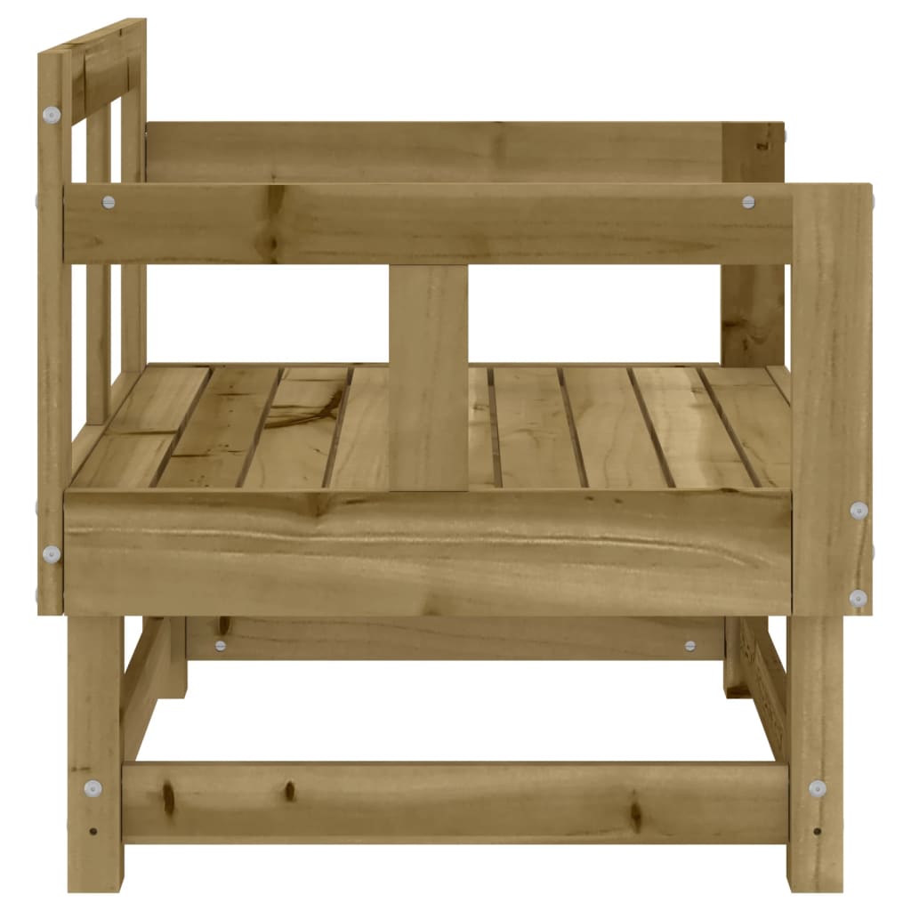 vidaXL Garden Chairs 2 pcs Impregnated Wood Pine