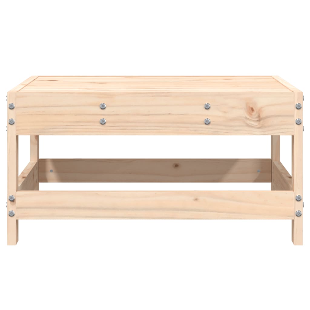 vidaXL Garden Footstool Solid Wood Pine