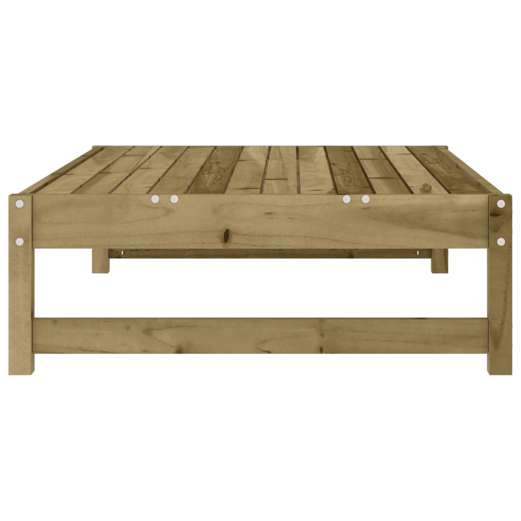 Garden Footstool 120x80 cm Impregnated Wood Pine