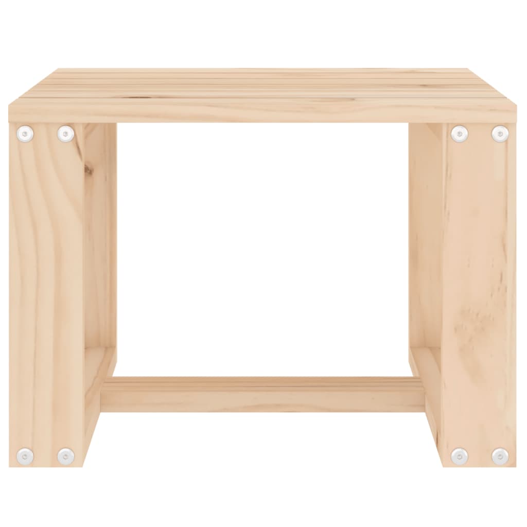 vidaXL Garden Side Table 40x38x28.5 cm Solid Wood Pine