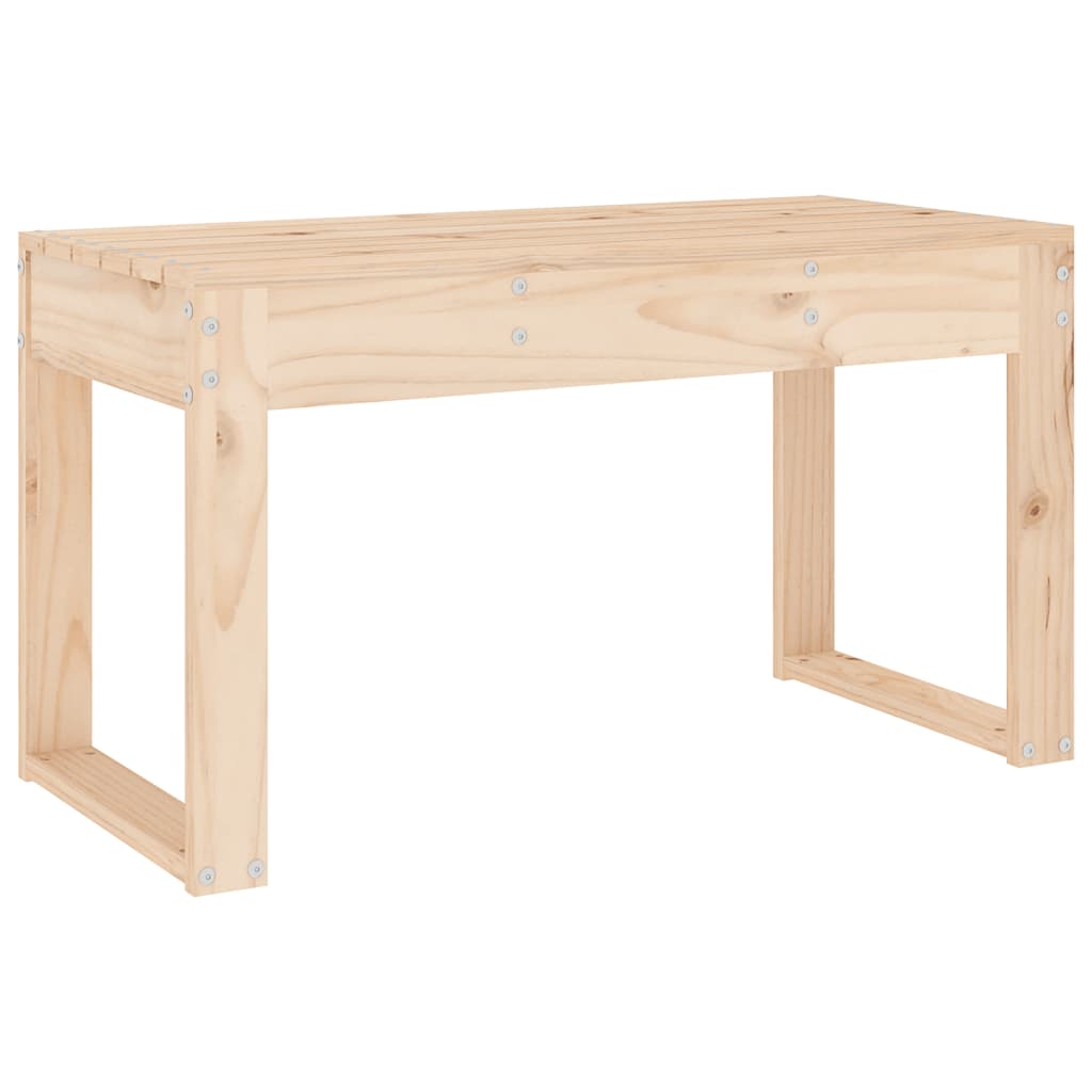 vidaXL Garden Bench 80x38x45 cm Solid Wood Pine