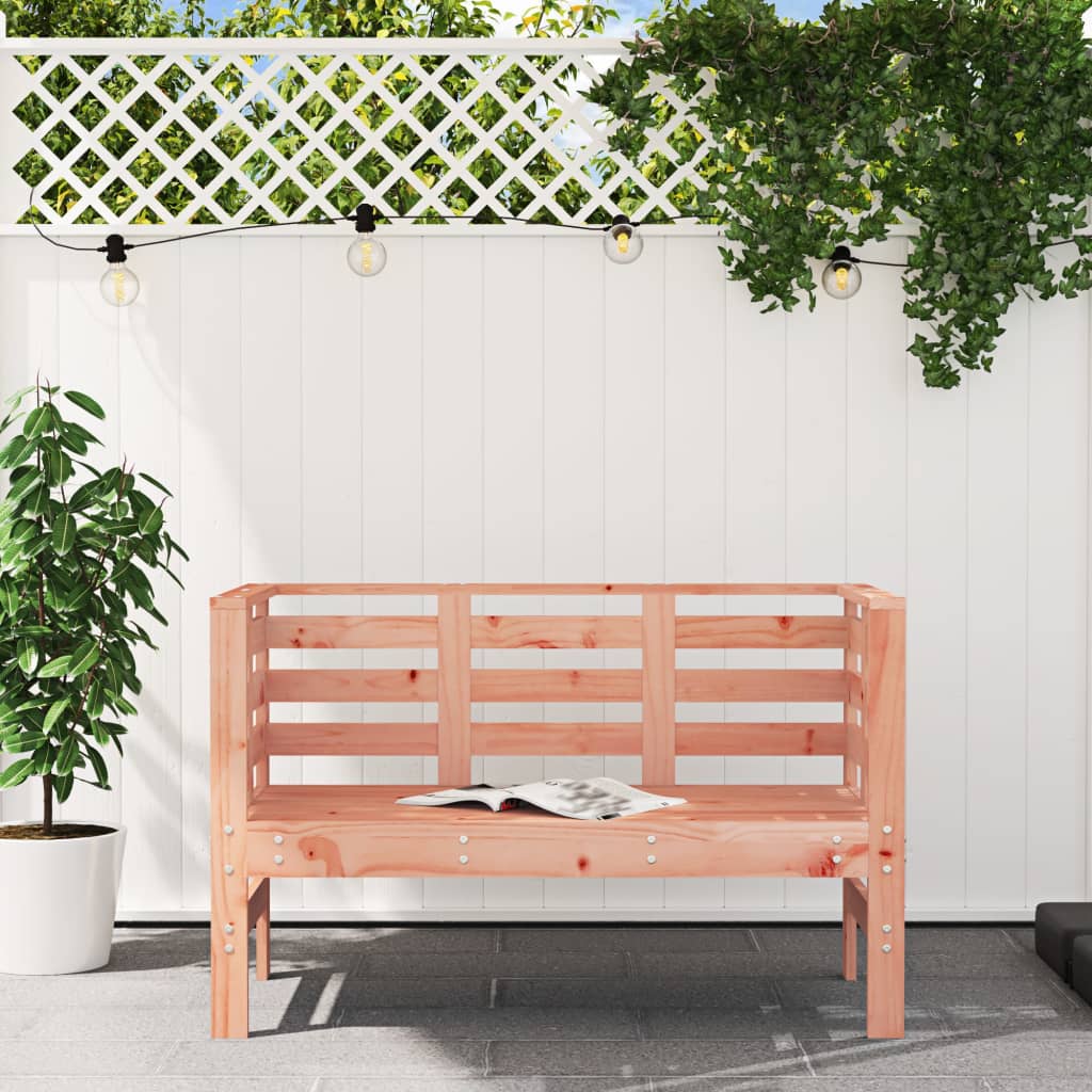 Garden Bench 111.5x53x71 cm Solid Wood Douglas