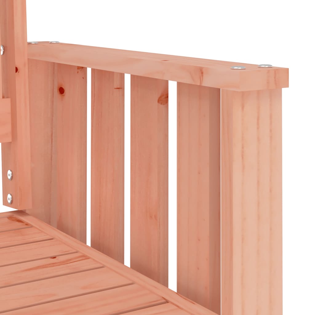 vidaXL Garden Bench with Table 2-Seater Solid Wood Douglas