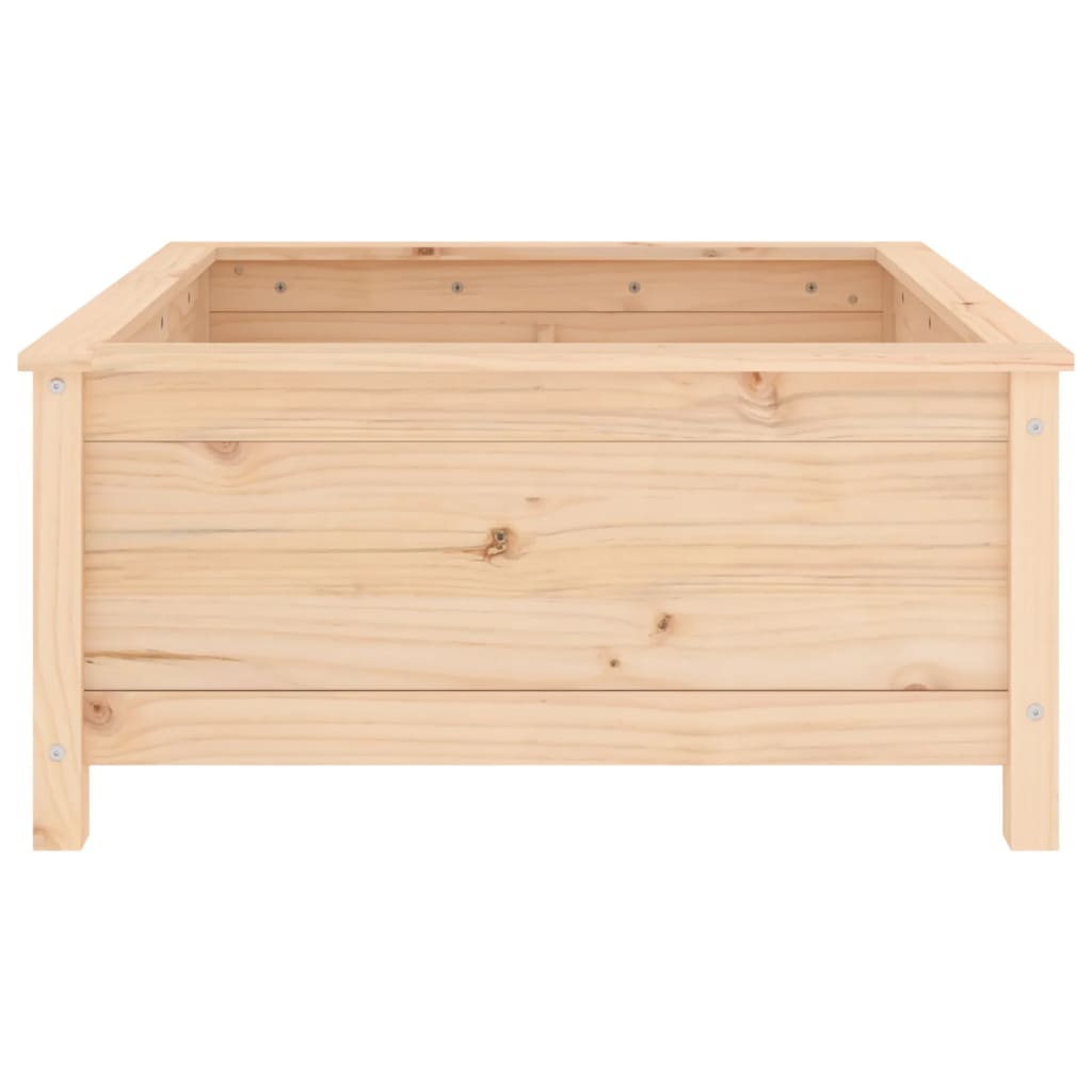 vidaXL Garden Planter 82.5x82.5x39 cm Solid Wood Pine