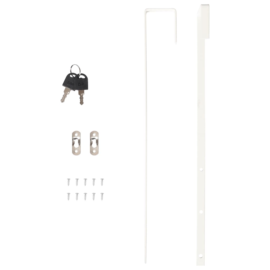 Mirror Jewellery Cabinet Wall Mounted 30x8.5x106 cm