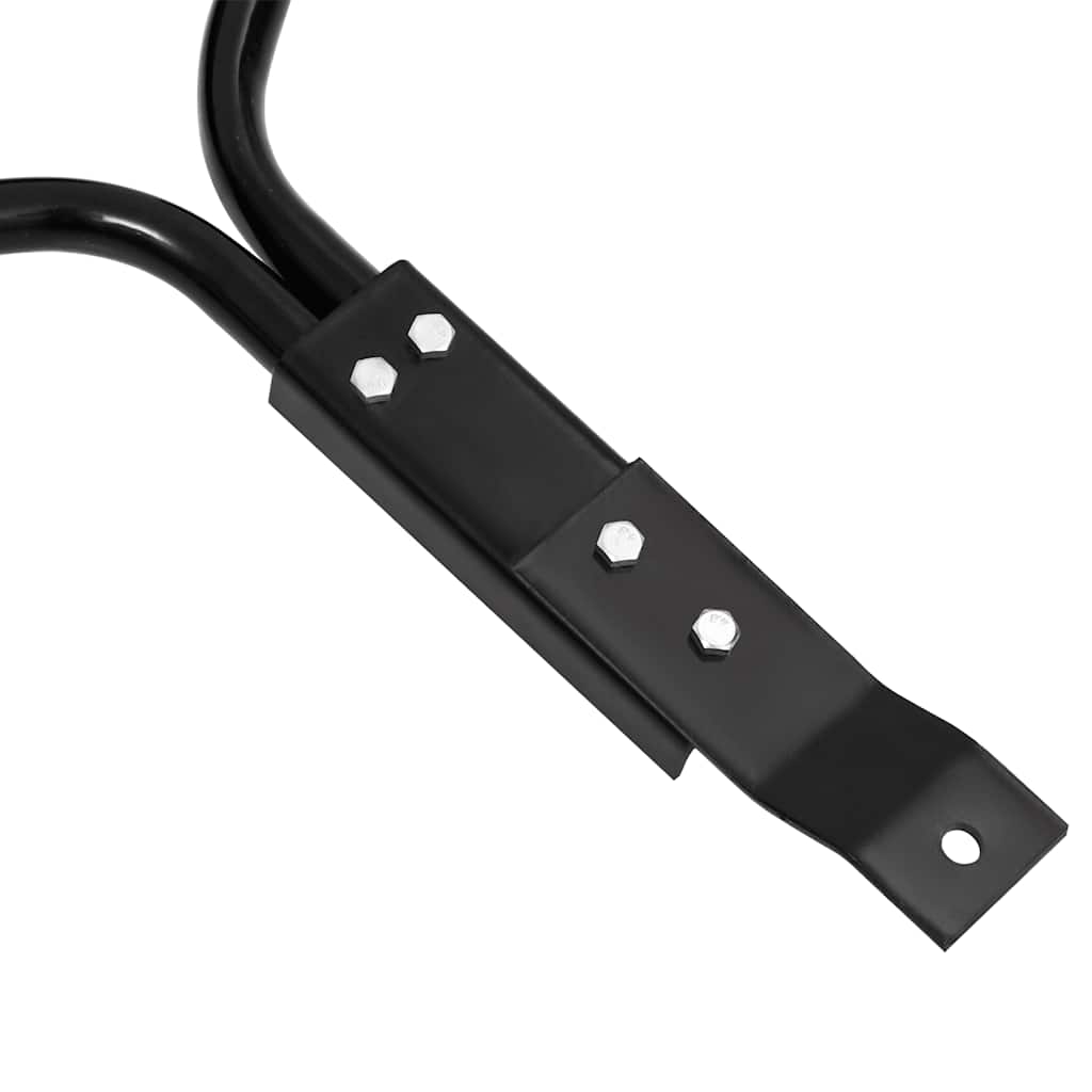 Garden Lawn Roller Push Black 63 L Iron