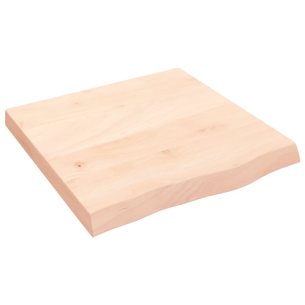 vidaXL Wall Shelf 60x60x(2-6) cm Untreated Solid Wood Oak
