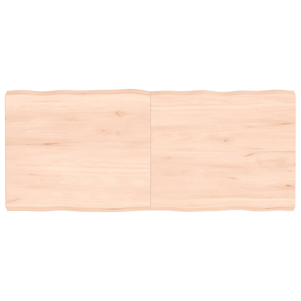 vidaXL Table Top 140x60x(2-6) cm Untreated Solid Wood Live Edge