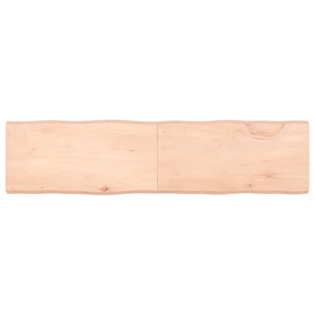 vidaXL Table Top 160x40x(2-6) cm Untreated Solid Wood Live Edge