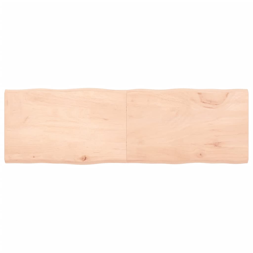 vidaXL Table Top 160x50x(2-4) cm Untreated Solid Wood Live Edge
