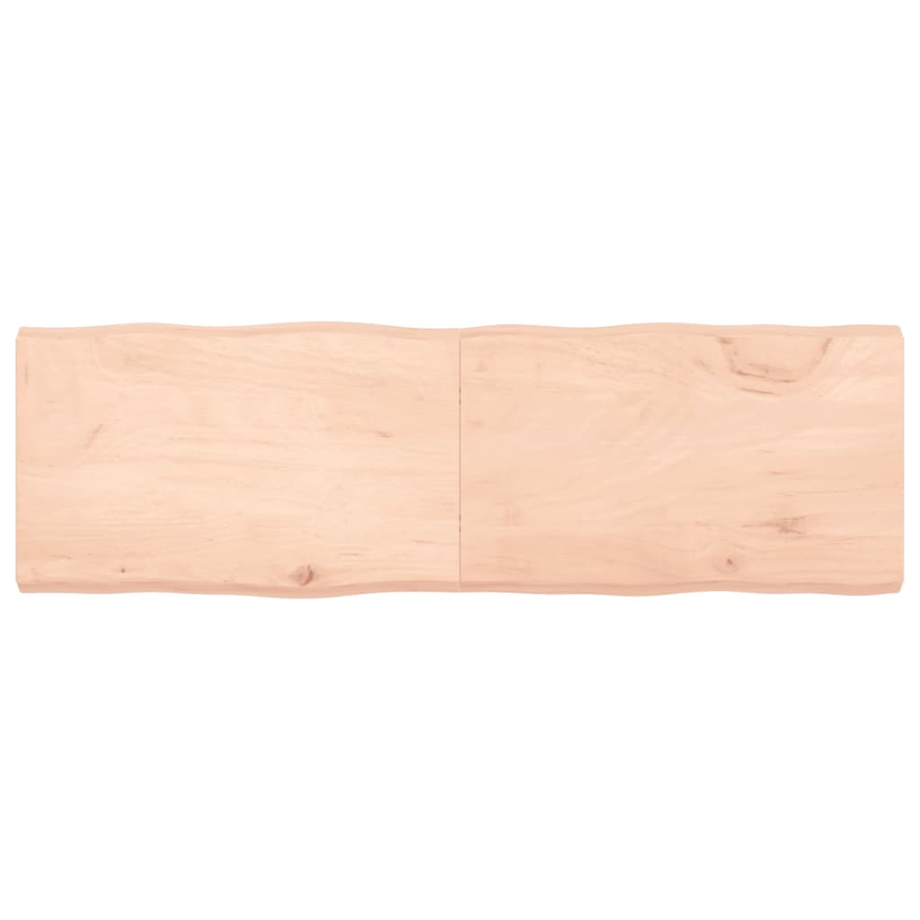 vidaXL Table Top 160x50x(2-6) cm Untreated Solid Wood Live Edge