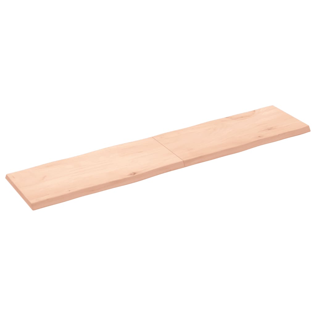 vidaXL Table Top 180x40x(2-4) cm Untreated Solid Wood Live Edge