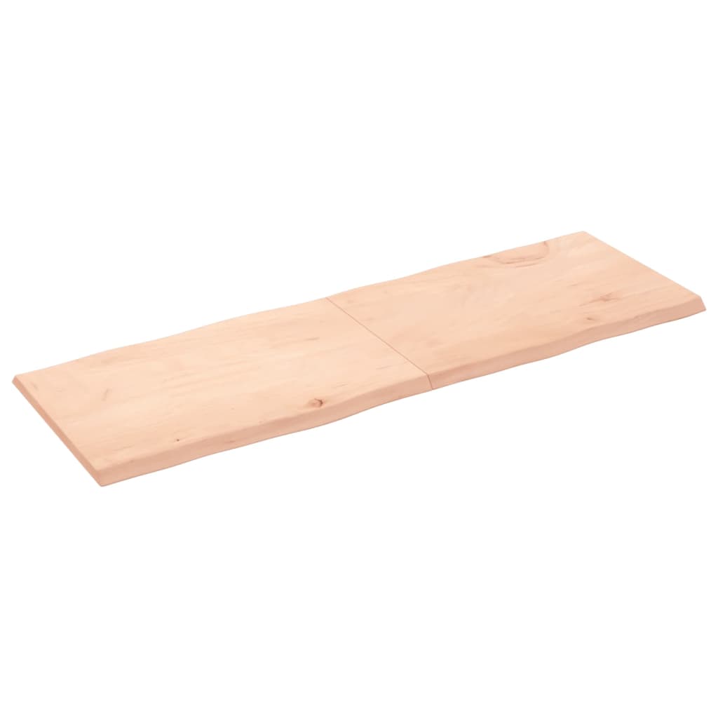 vidaXL Table Top 180x60x(2-4) cm Untreated Solid Wood Live Edge