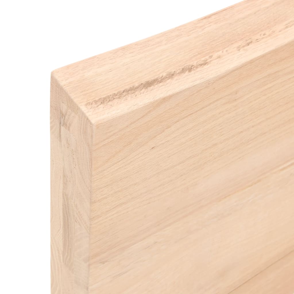 vidaXL Table Top 220x50x(2-6) cm Untreated Solid Wood Live Edge