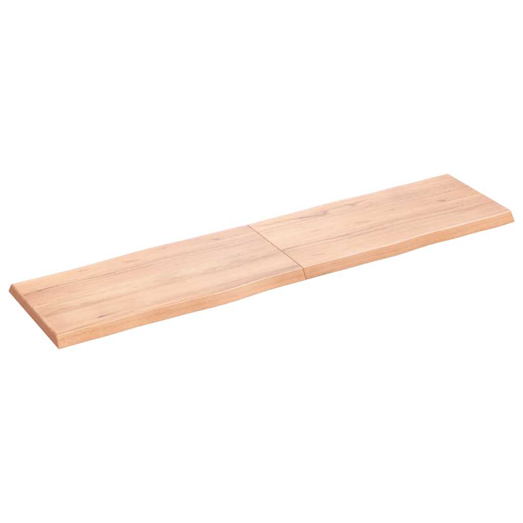 Table Top Light Brown 160x40x(2-4) cm Live Edge
