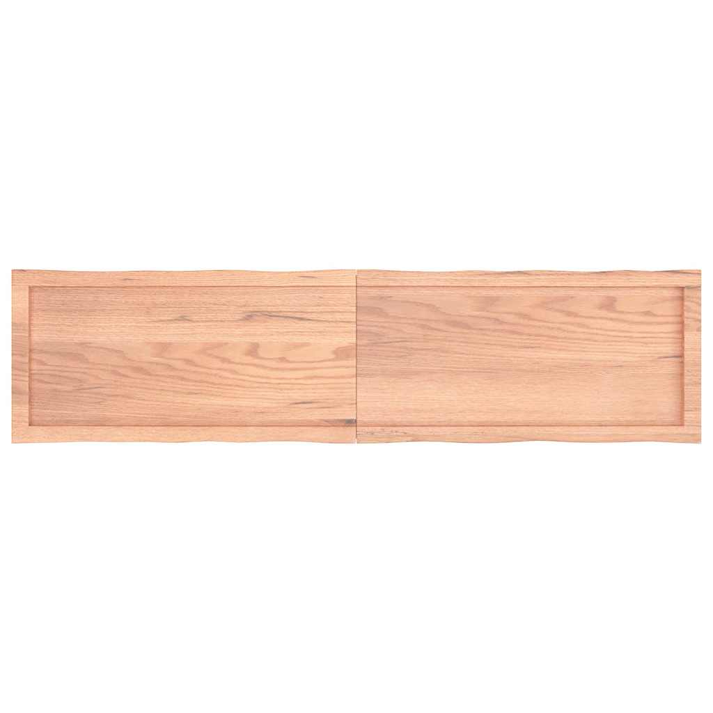 Table Top Light Brown 160x40x(2-4) cm Live Edge