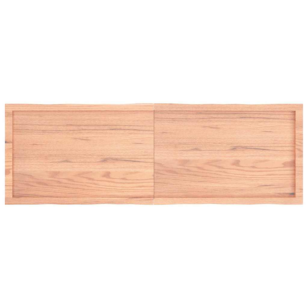 Table Top Light Brown 160x50x(2-4) cm Live Edge