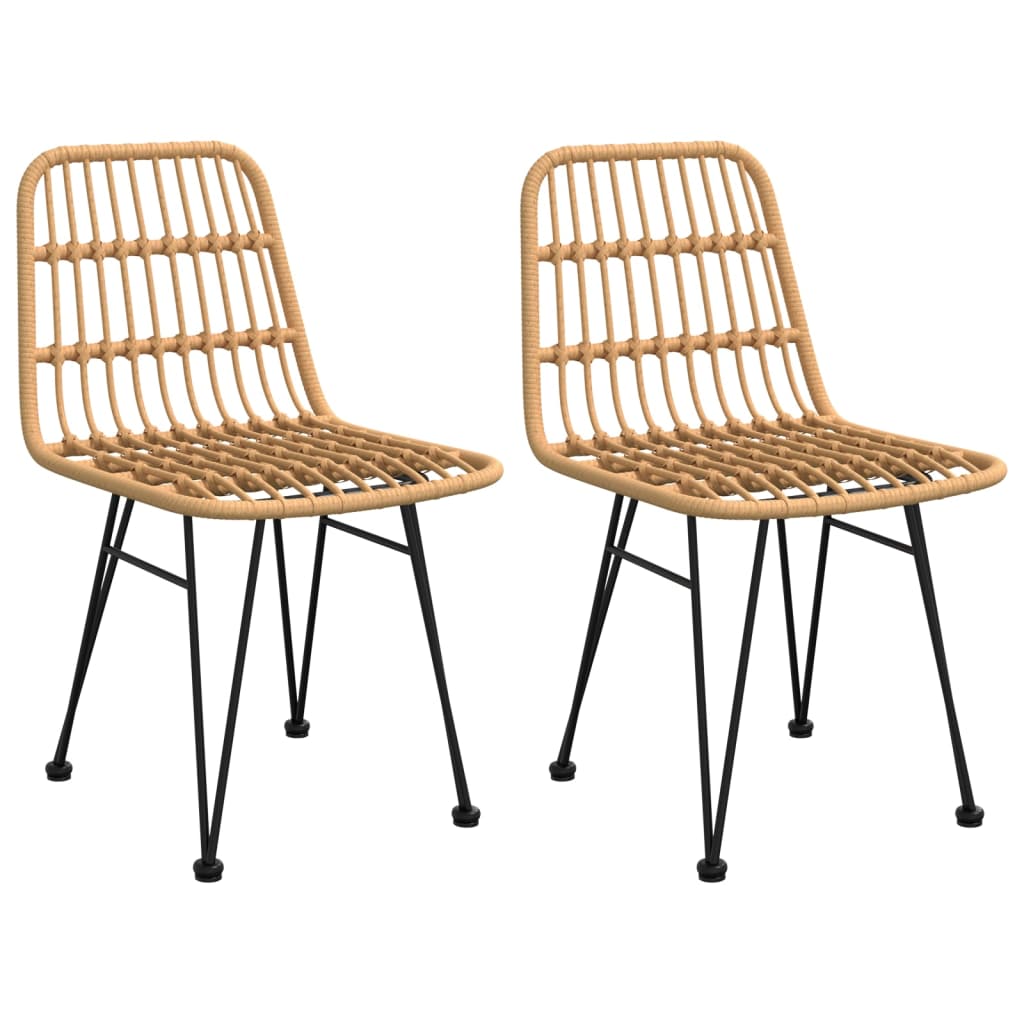 Garden Dining Set | Black | Steel | Garden Dining Set | Round | Modern