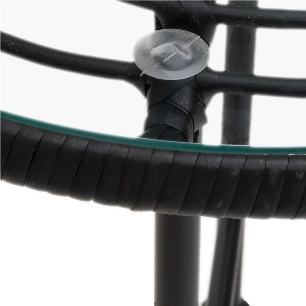 Garden Dining Set | Black | Steel | Medium | Durable | Garden Dining Set