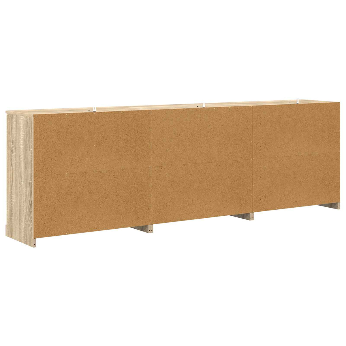 Sideboards 3 pcs Sonoma Oak Engineered Wood